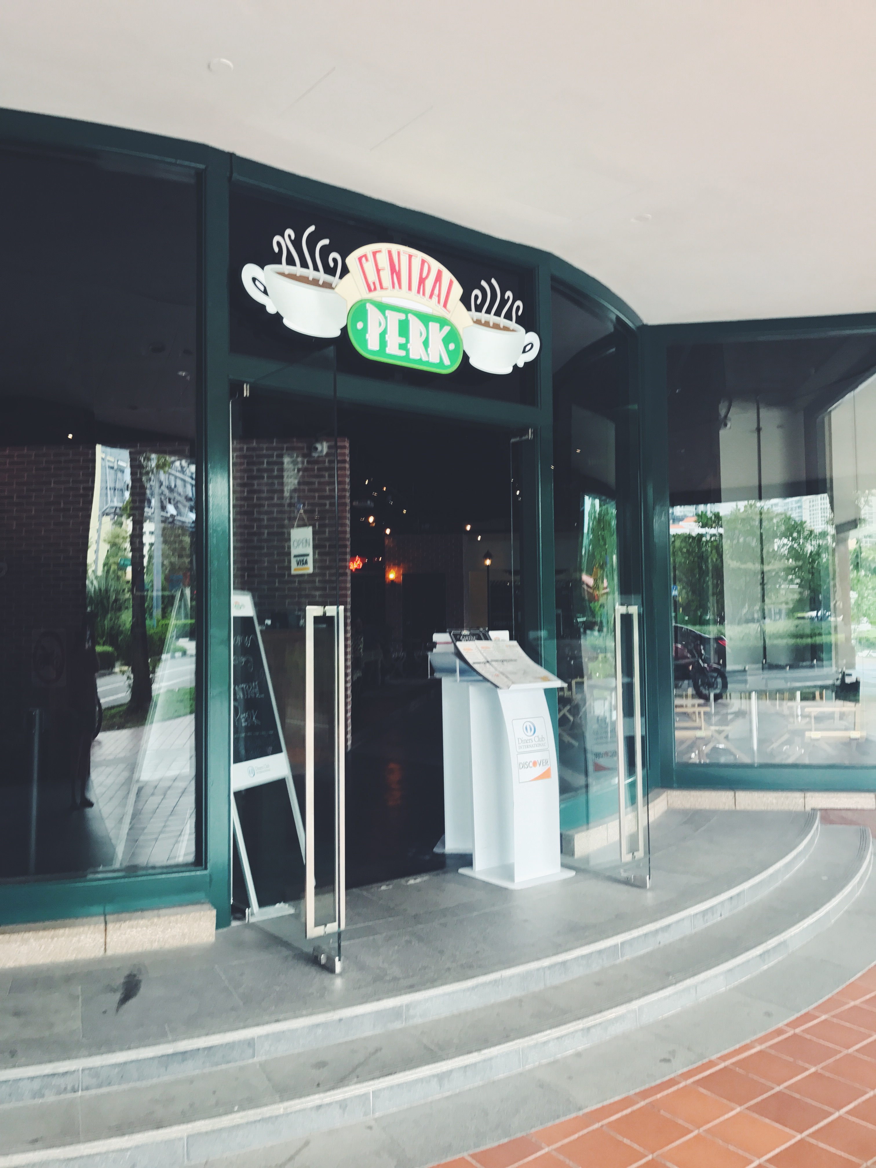 Central Perk Cafe in Central Mall Singapore